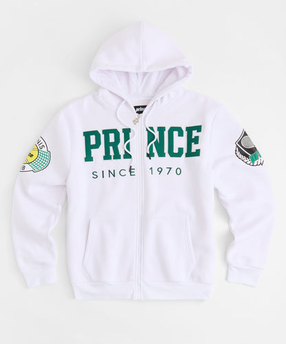 Full Zip Hoodie - White | Reason Clothing Latest