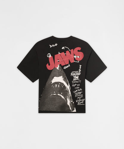 Jaws Feeding Time Short Sleeve Tee - Black | Reason Clothing Sale