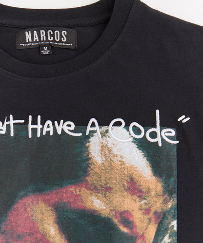Narcos "A Man Must Have a Code" Tee - Black | Reason Clothing Hot Sale