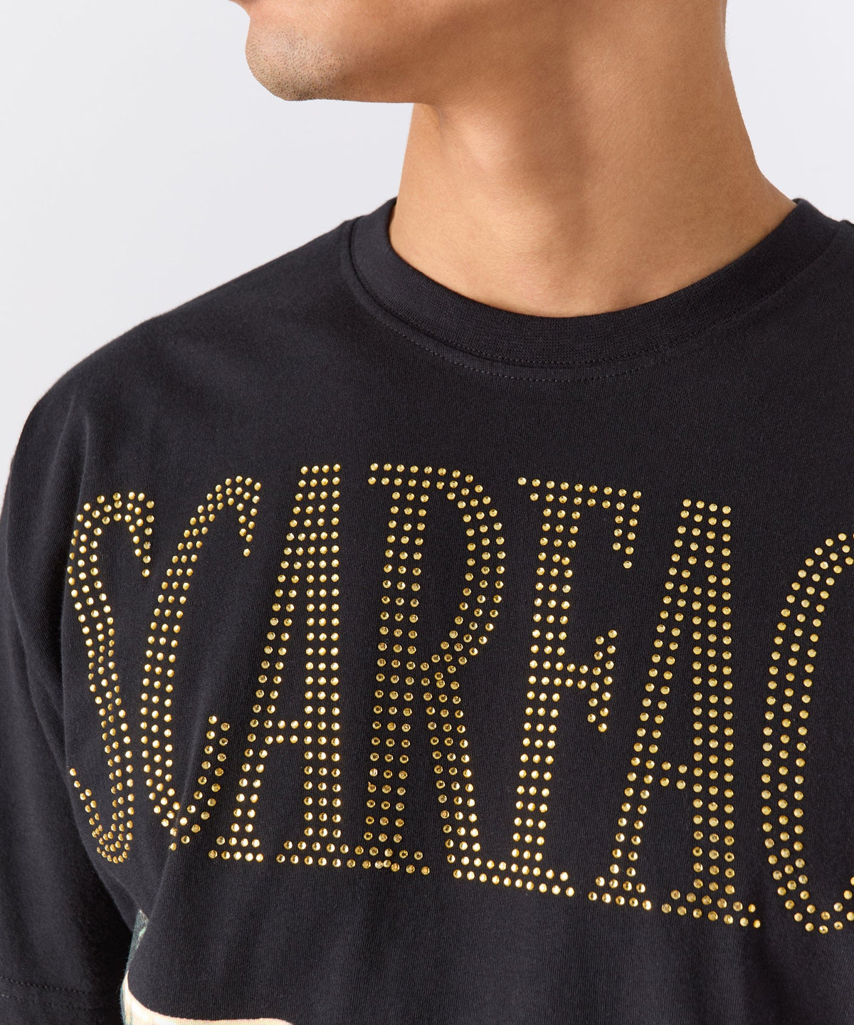 Scarface Rhinestones Short Sleeve Tee - Black | Reason Clothing Classic