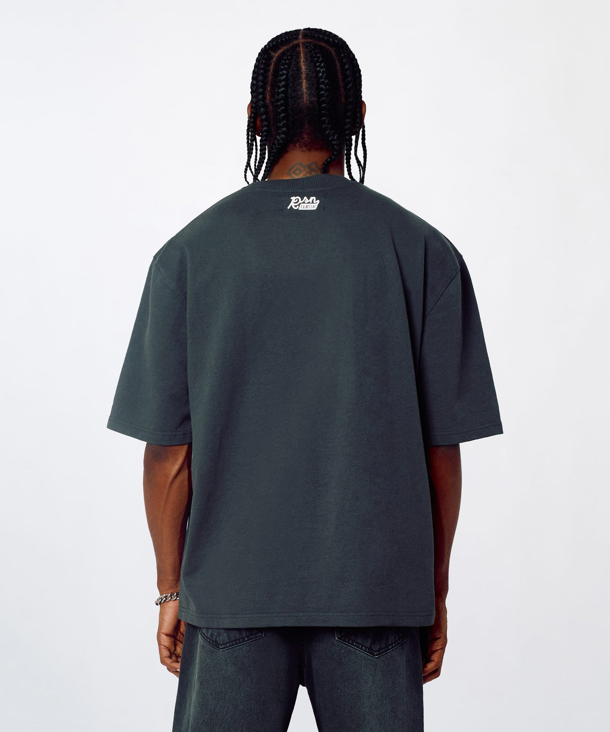 Essential French Terry Short Sleeve Tee - Black | Reason Clothing Deals