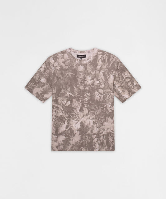 Essentials French Terry Short Sleeve Tee - Light Grey Tree | Reason Clothing New