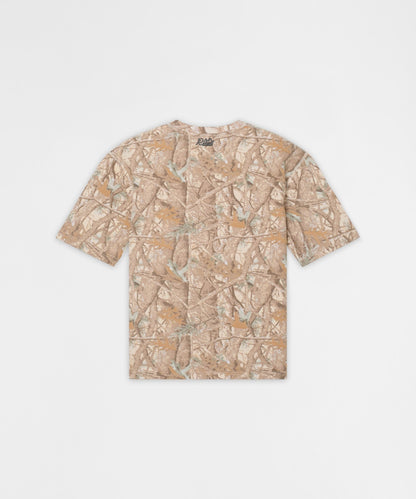 Essentials French Terry Short Sleeve Tee - Light Brown Tree | Reason Clothing Premium