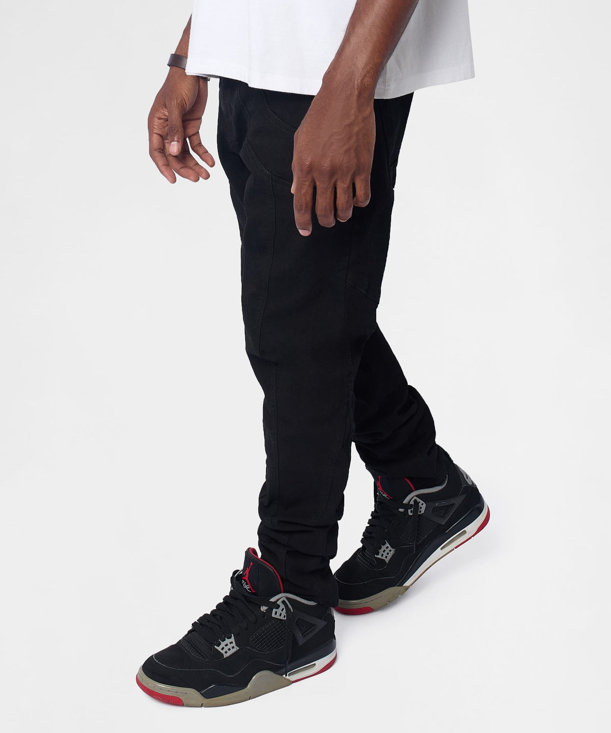 Classic Panel Skiny Jeans - Black | Reason Clothing Essential
