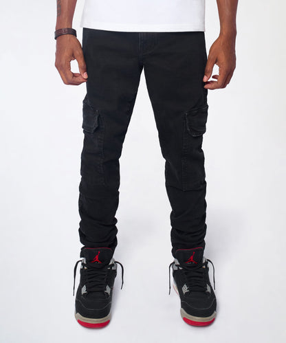 Classic Cargo Pants - Black | Reason Clothing Featured