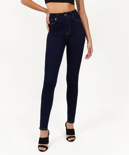 Womens Charlotte High Waist Slim Jeans | Reason Clothing Smart Buy