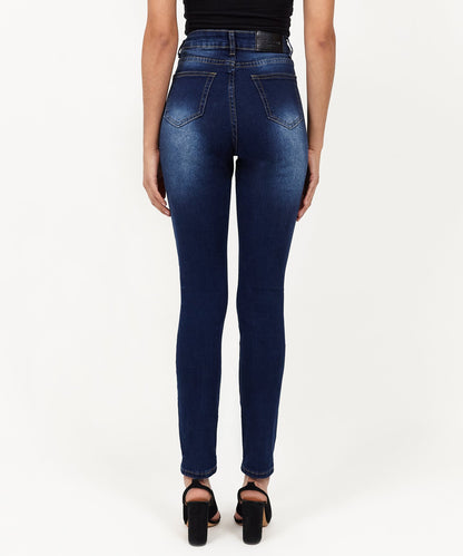 Womens Emma Dark Wash Slim Jeans | Reason Clothing Featured