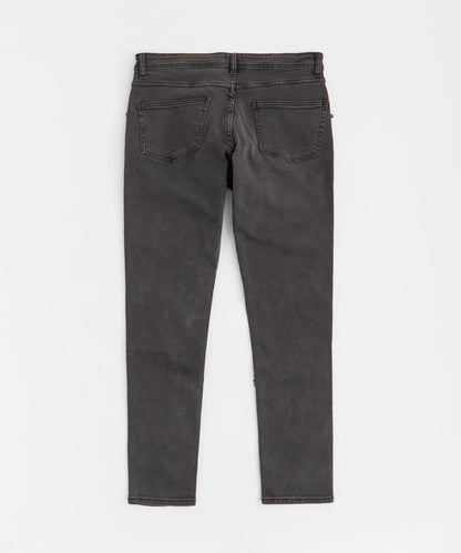 Plus Size Light Washed Jeans - Dark Grey | Reason Clothing New