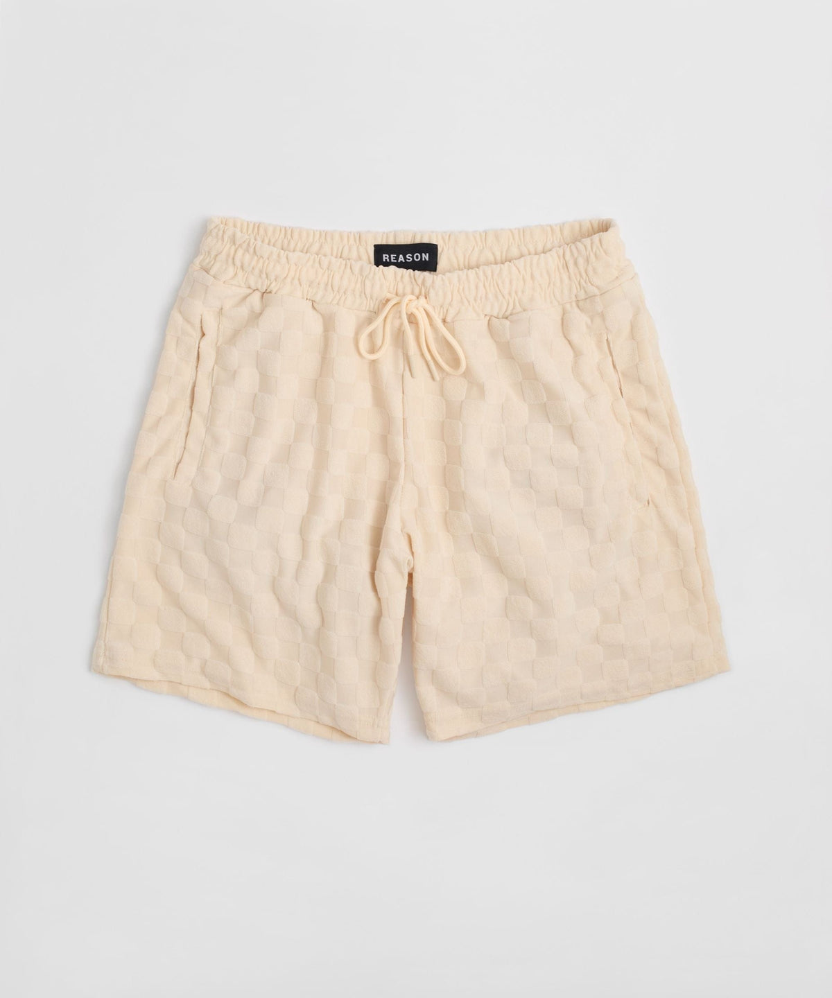 Checkerboard Towel Short | Reason Clothing Featured