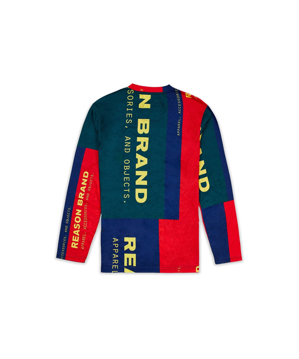 Arseno Multi Color Long Sleeve Logo Tee | Reason Clothing Premium