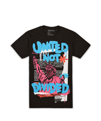 Not Divided Tee - Black | Reason Clothing Trending