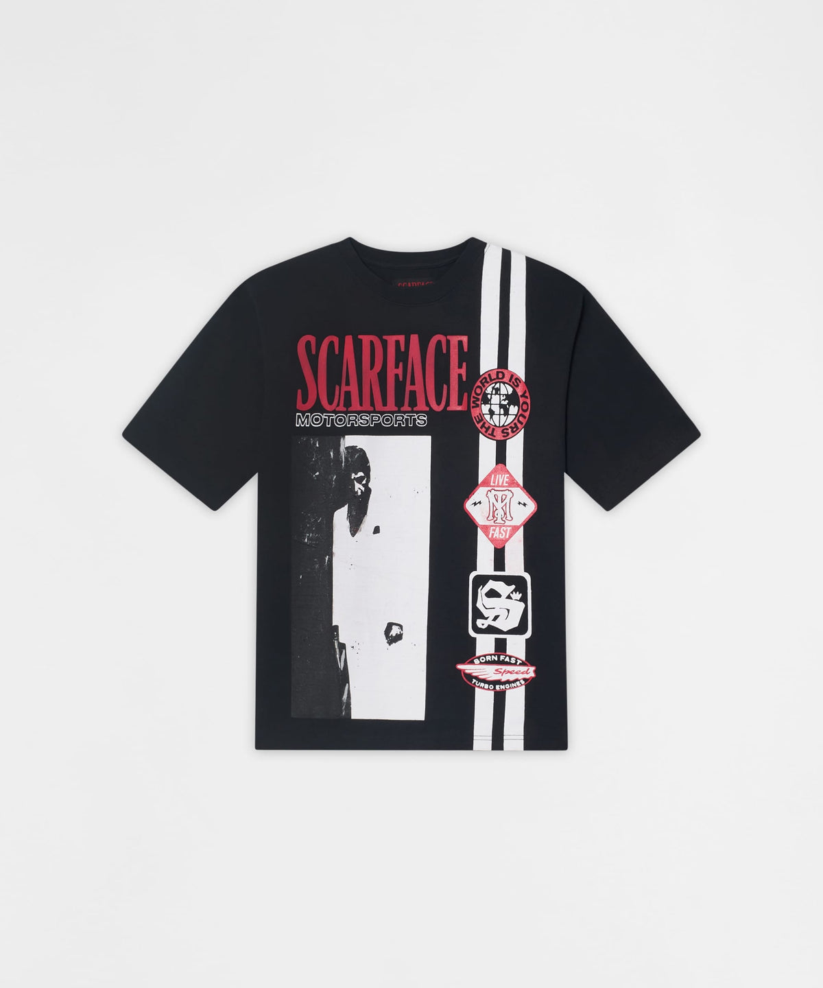 Scarface Motorsports Graphic Tee - Black | Reason Clothing Classic