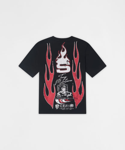 Scarface Motorsports Graphic Tee - Black | Reason Clothing Classic