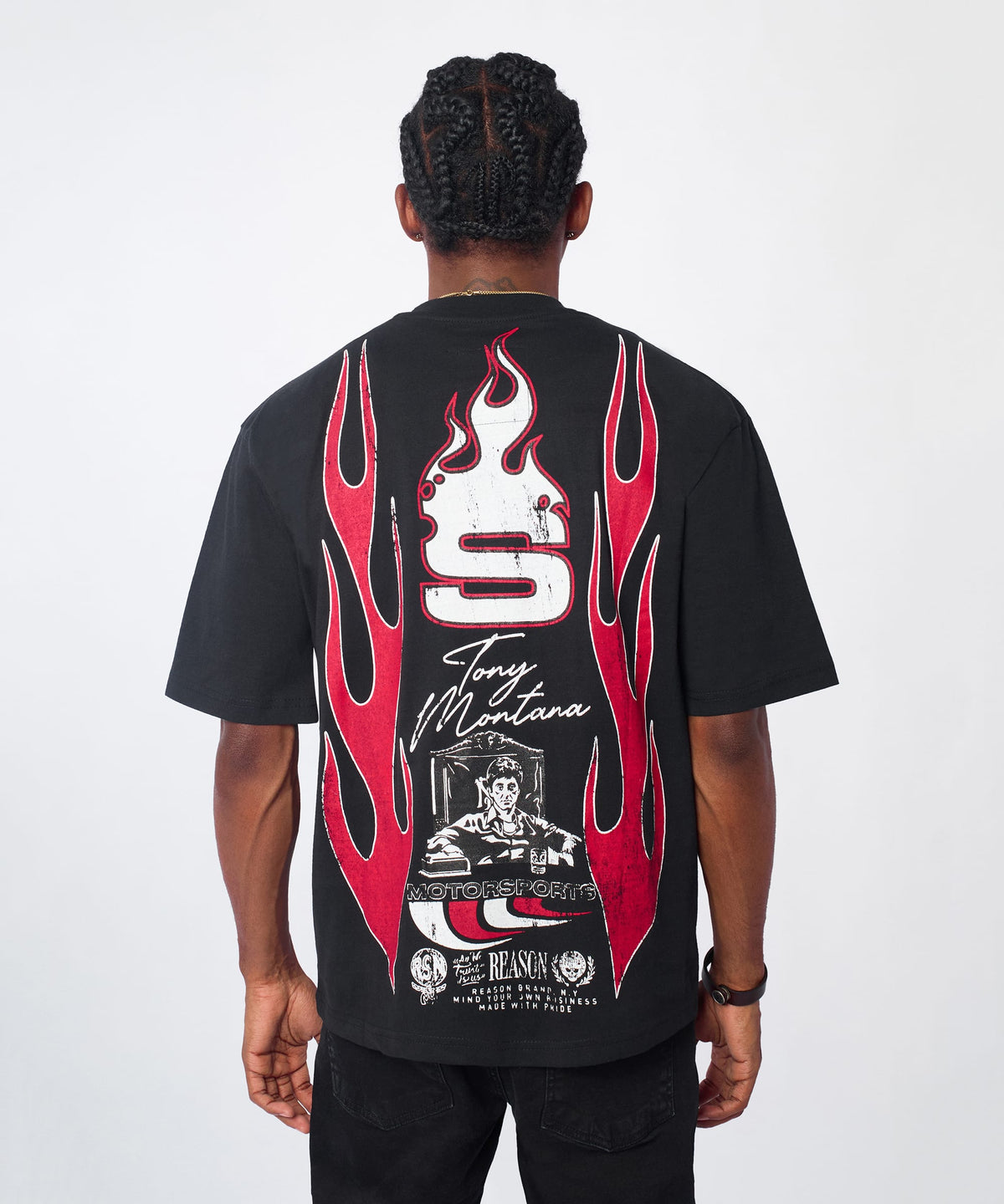 Scarface Motorsports Graphic Tee - Black | Reason Clothing Classic