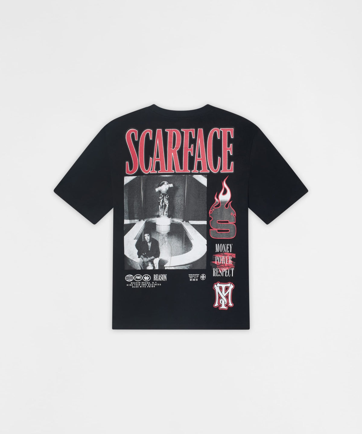 Scarface Short Sleeve Tee - Black | Reason Clothing Exclusive