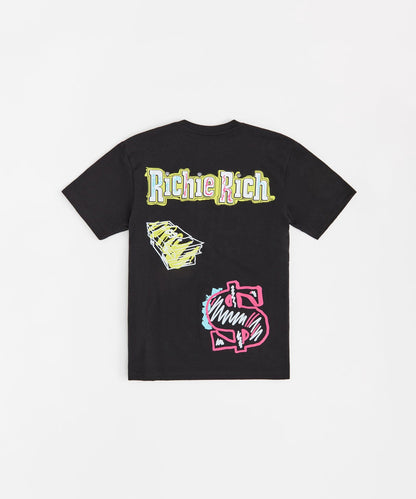 Richie Rich Short Sleeve Tee - Black | Reason Clothing New