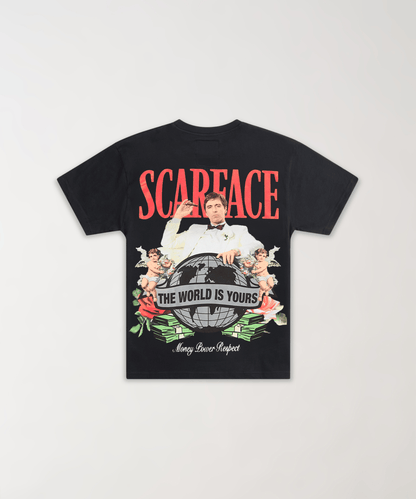 Scarface The World Short Sleeve Tee - Black | Reason Clothing Value