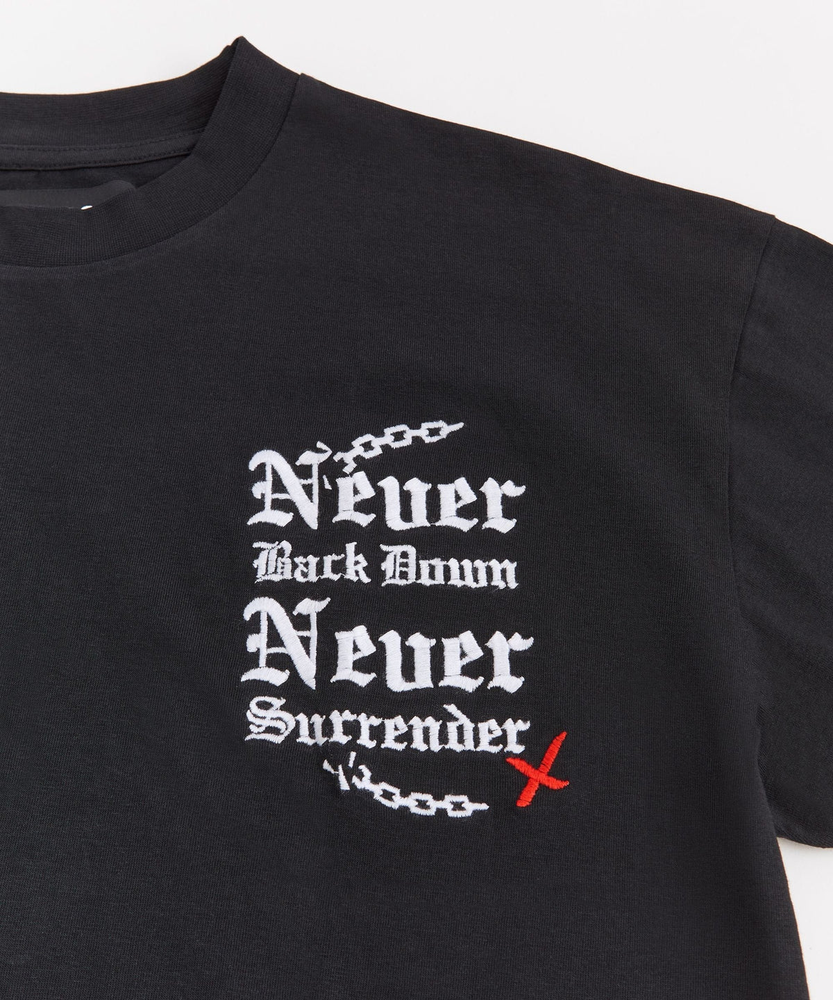 Never Surrender Short Sleeve Tee - Black | Reason Clothing Quality