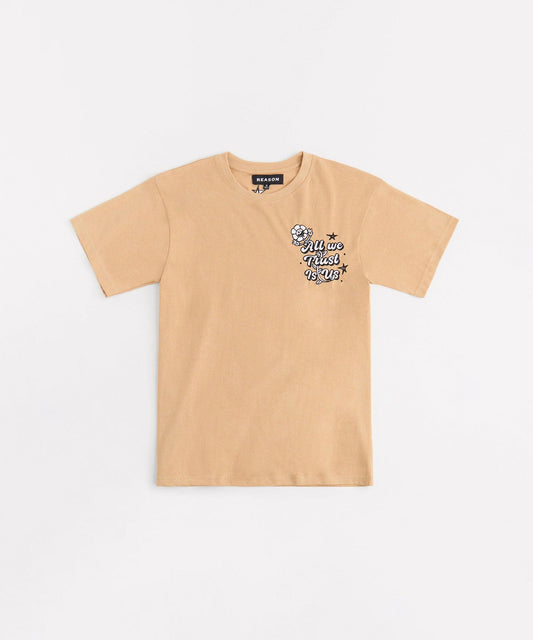 Loyalty Runs Deep Short Sleeve Tee - Khaki | Reason Clothing Premium