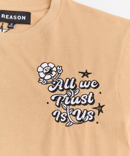 Loyalty Runs Deep Short Sleeve Tee - Khaki | Reason Clothing Premium
