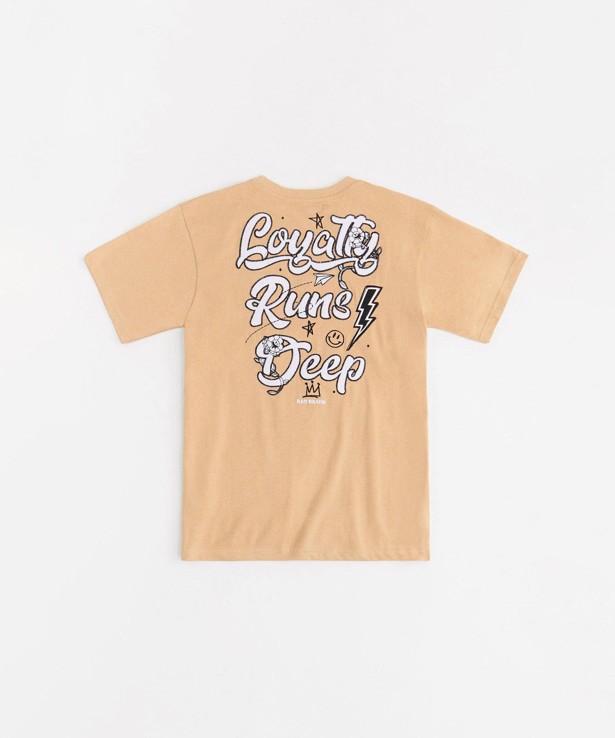 Loyalty Runs Deep Short Sleeve Tee - Khaki | Reason Clothing Premium
