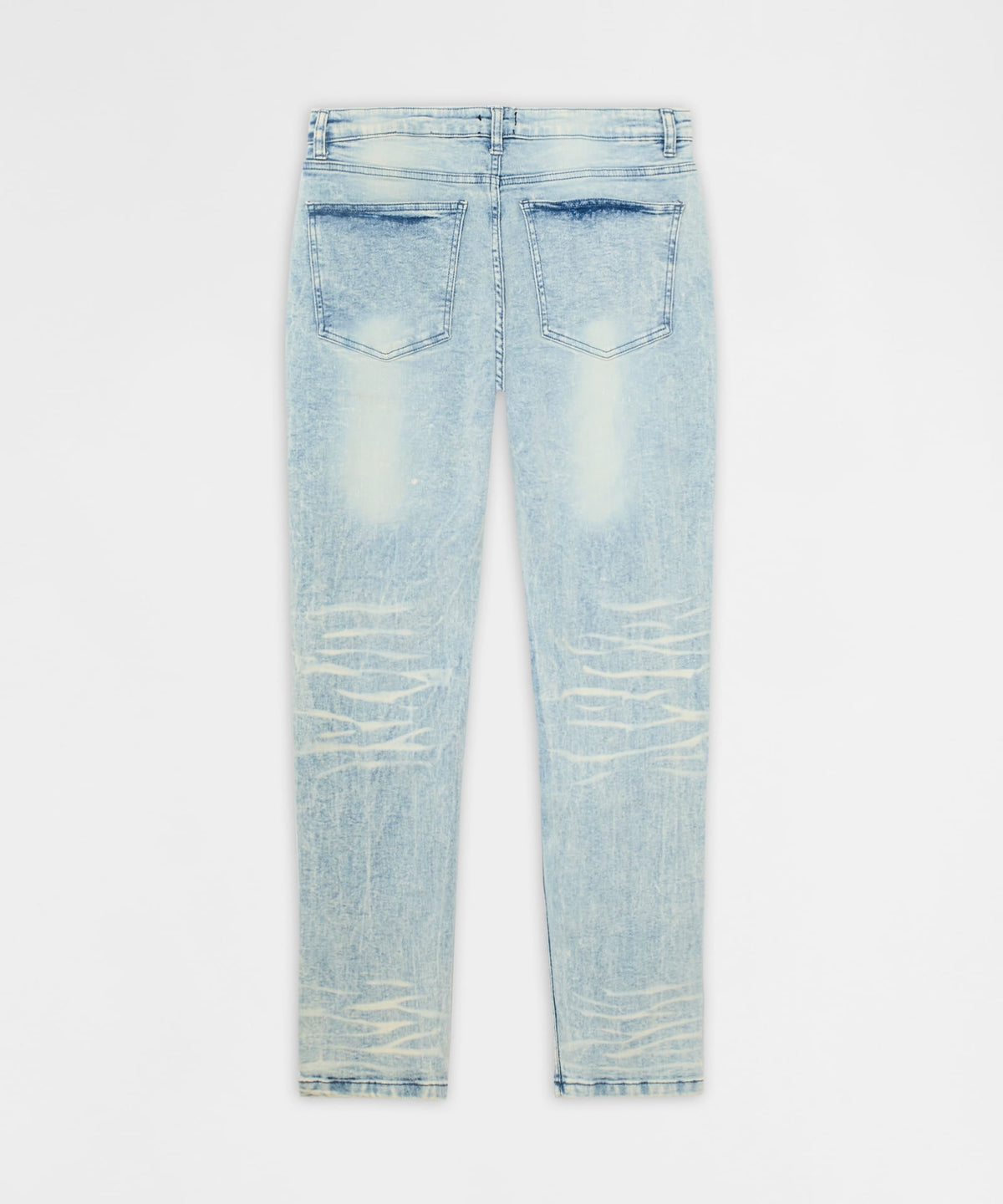 Distressed Rip and Frayed Denim - Light Blue | Reason Clothing New