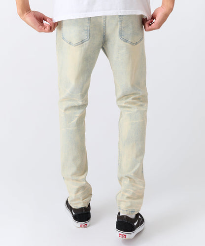 Distressed Rip and Frayed Denim - Light Blue | Reason Clothing New