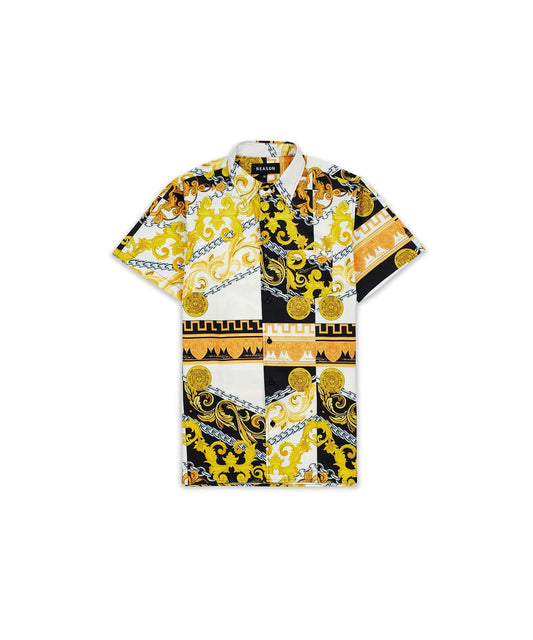 Medusa Woven Shirt | Reason Clothing Essential