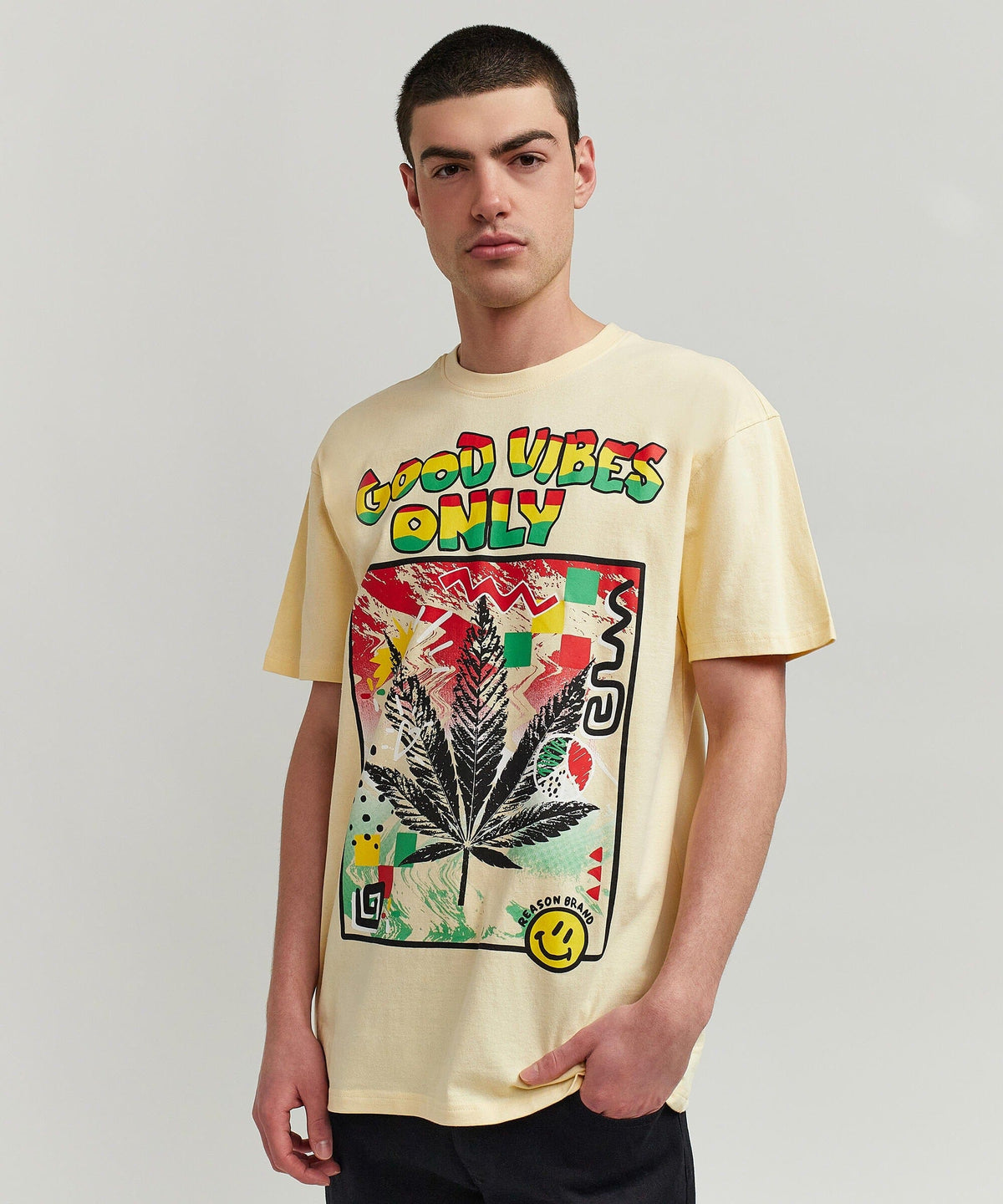 Good Vibes Only Tee | Reason Clothing Best Seller