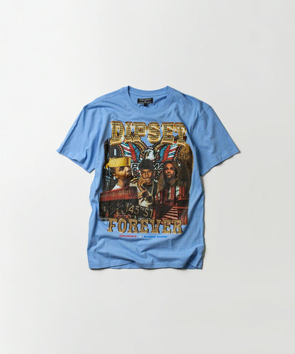 Dipset Forever Graphic Short Sleeve Tee - Light Blue | Reason Clothing Customer Favorite
