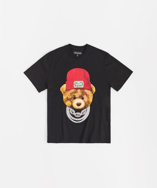 Rhinestone Tee - Black | Reason Clothing Top Pick