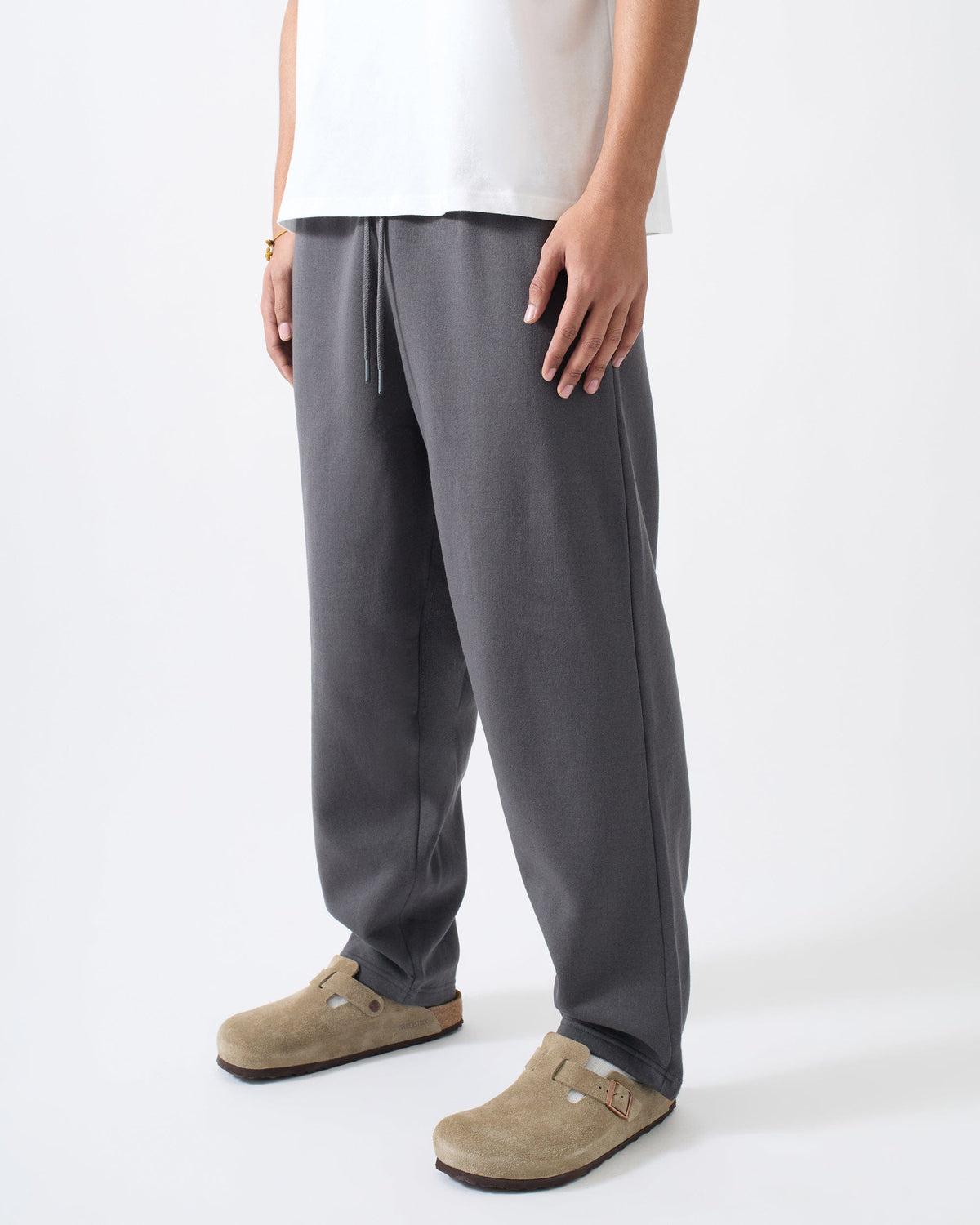 Classic Open Hem Pant - Dark Grey | Reason Clothing Great Value