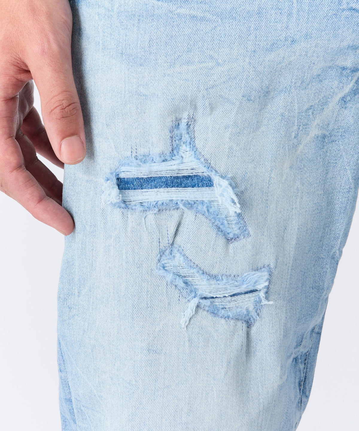 Coastal Ripped Skinny Jeans - Light Blue | Reason Clothing Smart Buy