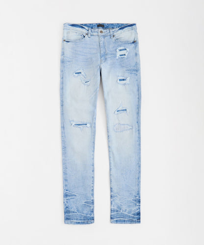 Coastal Ripped Skinny Jeans - Light Blue | Reason Clothing Smart Buy