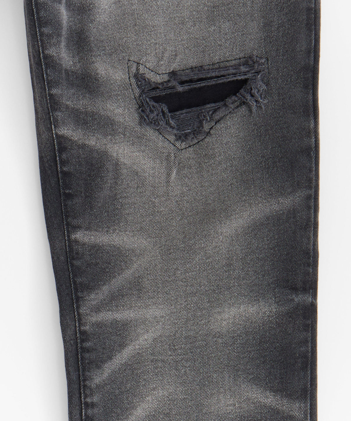 Shadow Wash Distressed Skinny Jean - Black | Reason Clothing Value