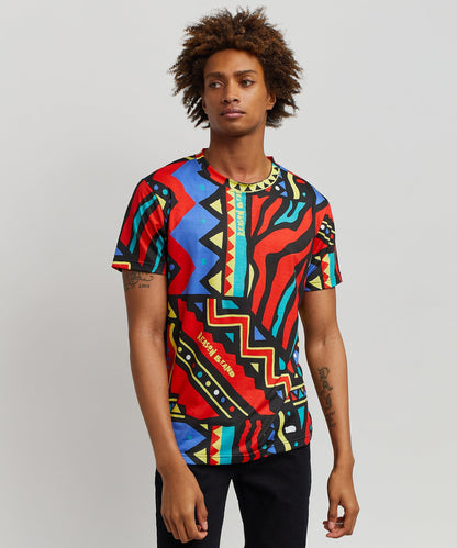 Unity Allover Geometric Print Tee | Reason Clothing Special Offer