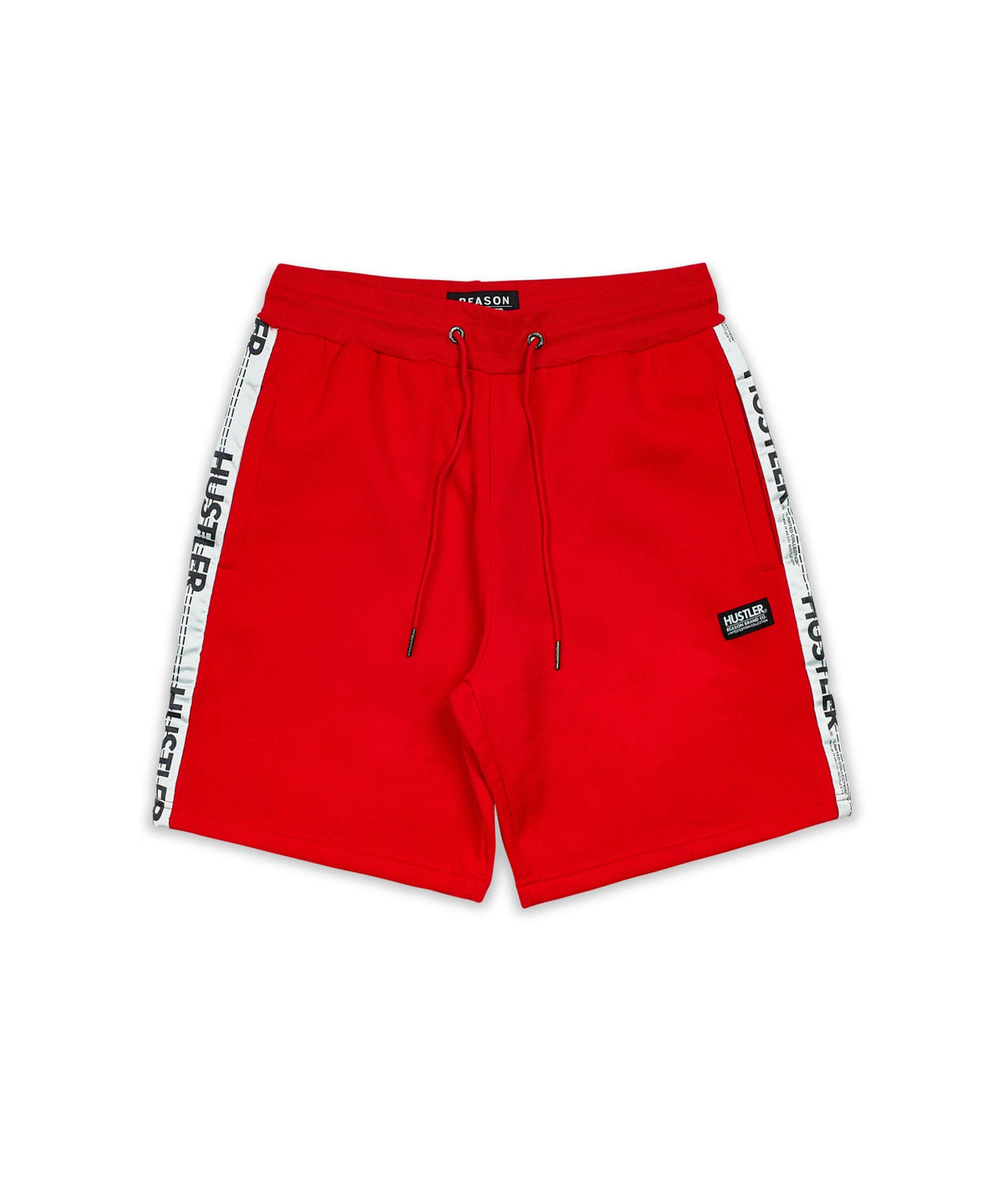 Hustler Side Taped Short - Red | Reason Clothing Hot Sale