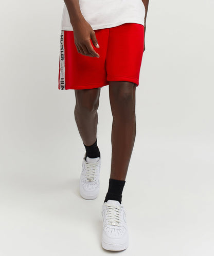 Hustler Side Taped Short - Red | Reason Clothing Hot Sale