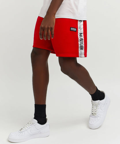 Hustler Side Taped Short - Red | Reason Clothing Hot Sale