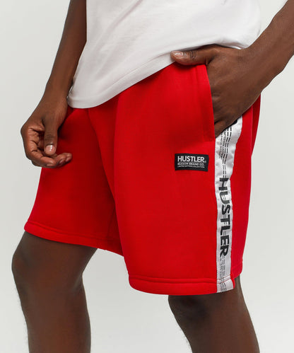 Hustler Side Taped Short - Red | Reason Clothing Hot Sale