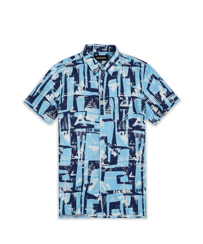 Aqua Shirt Shorts Set | Reason Clothing New