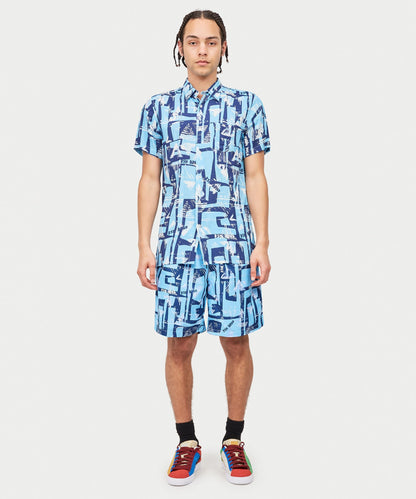 Aqua Shirt Shorts Set | Reason Clothing New