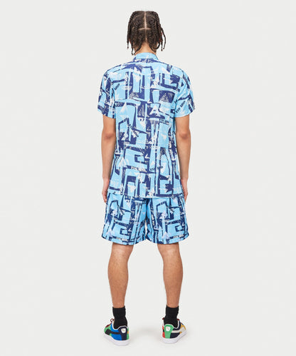 Aqua Shirt Shorts Set | Reason Clothing New