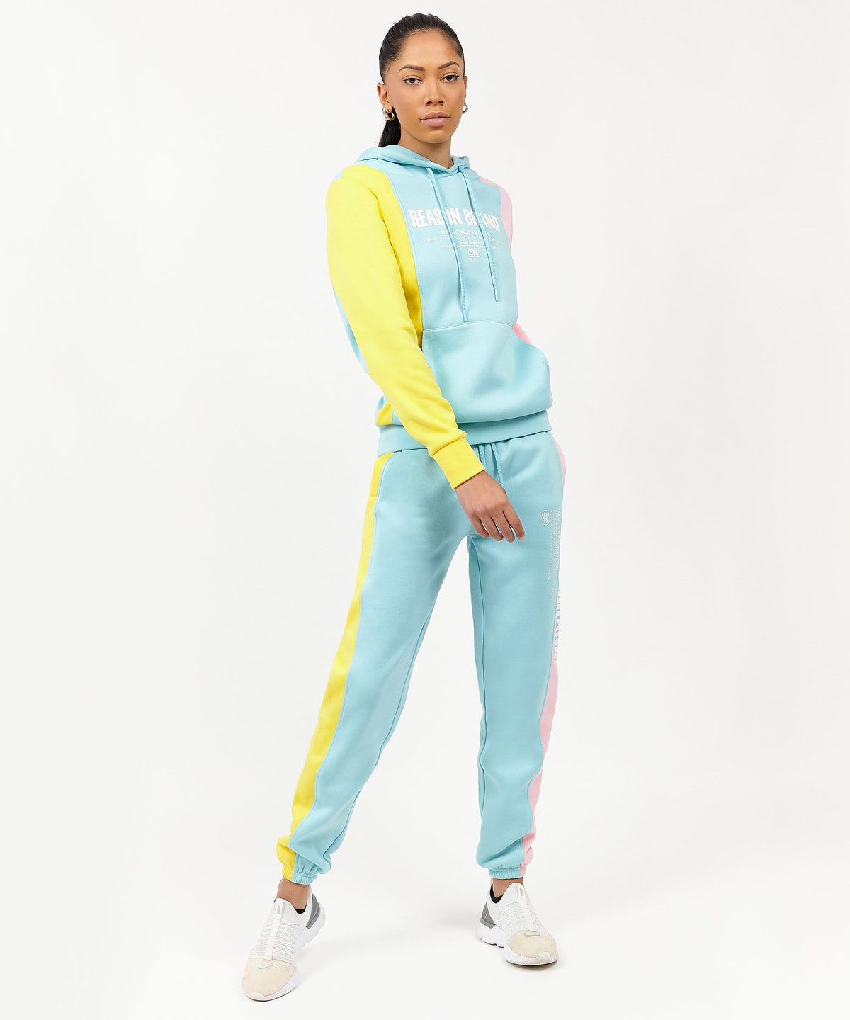 Womens Blocked Hoodie | Reason Clothing Featured