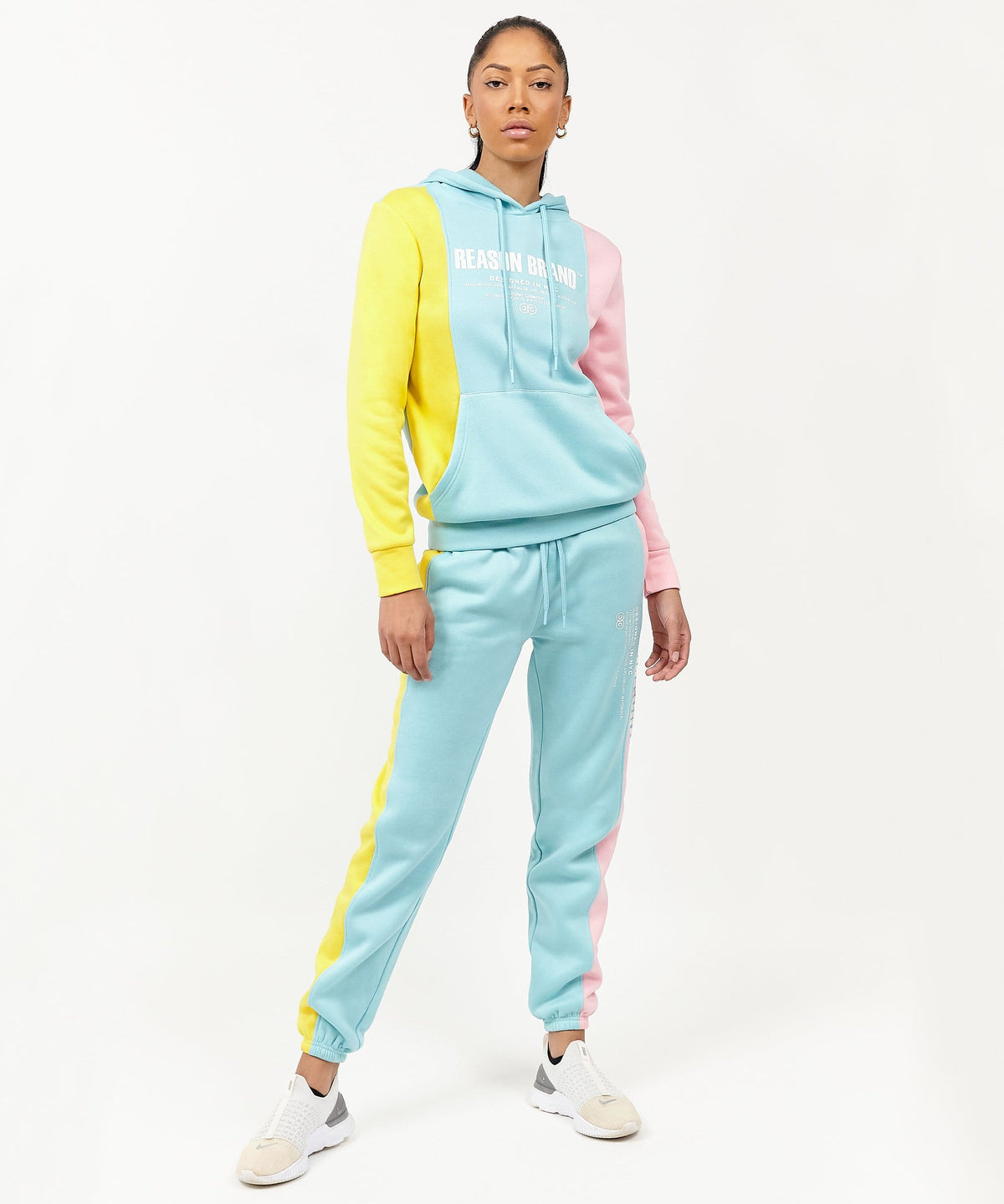 Womens Blocked Hoodie | Reason Clothing Featured