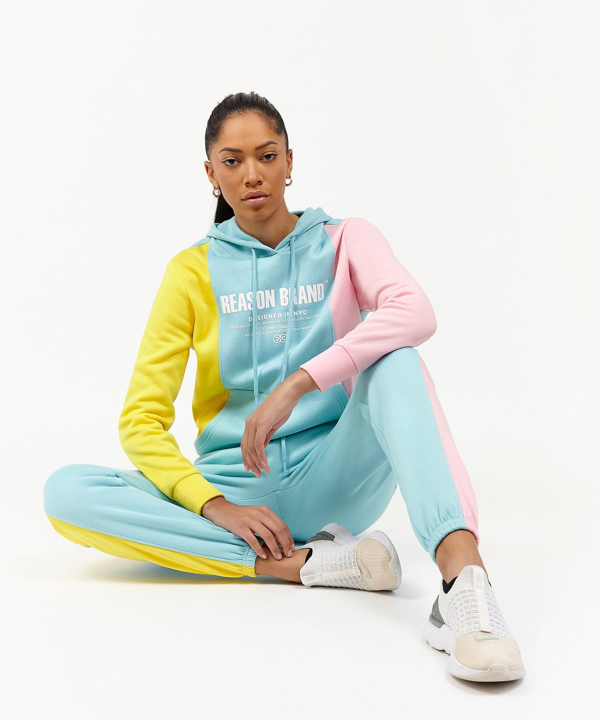 Womens Blocked Hoodie | Reason Clothing Featured