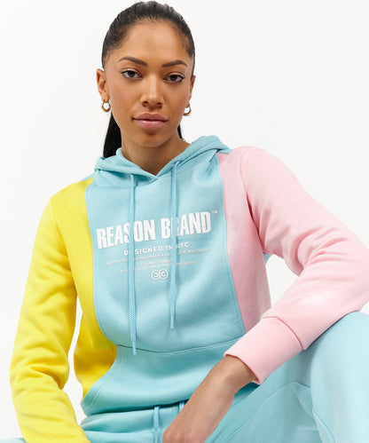 Womens Blocked Hoodie | Reason Clothing Featured