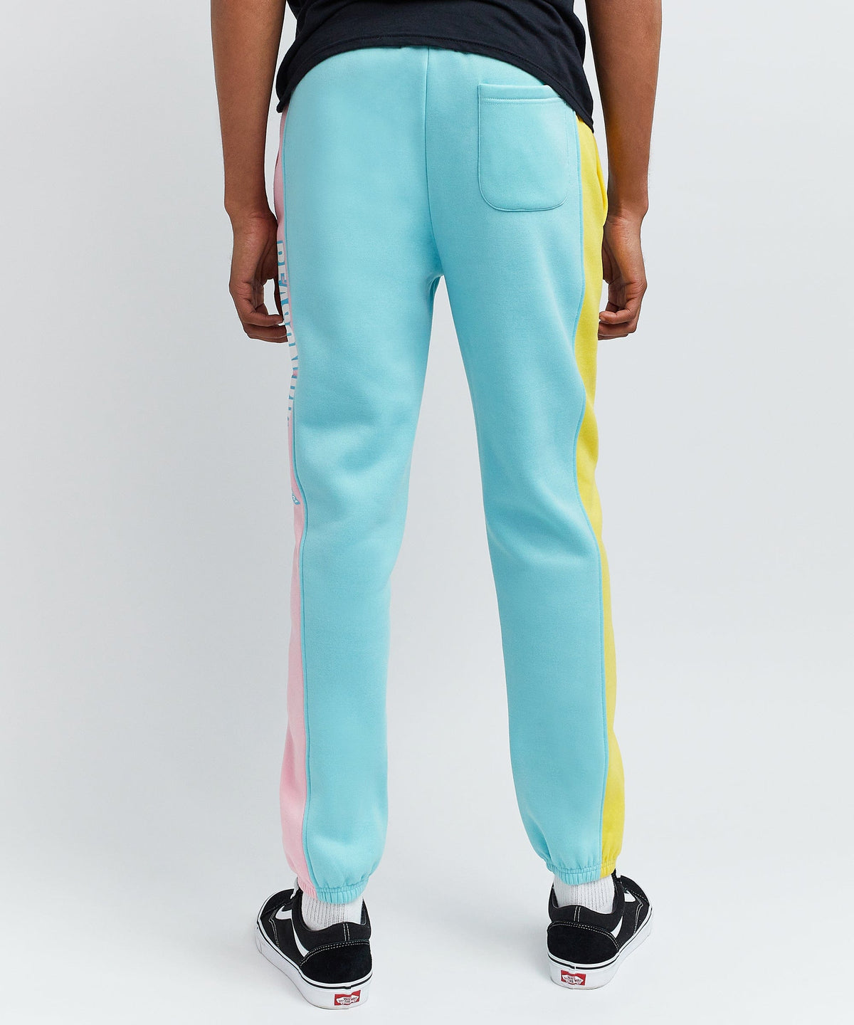 Blocked Pastel Logo Jogger | Reason Clothing Customer Favorite