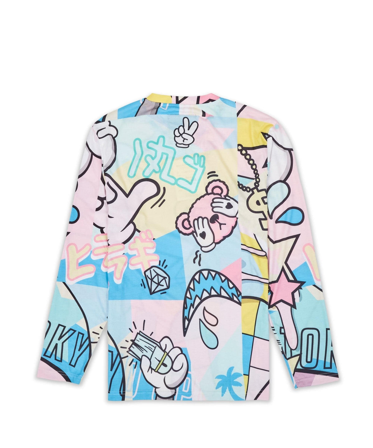 Cartoon Print Long Sleeve Tee | Reason Clothing New