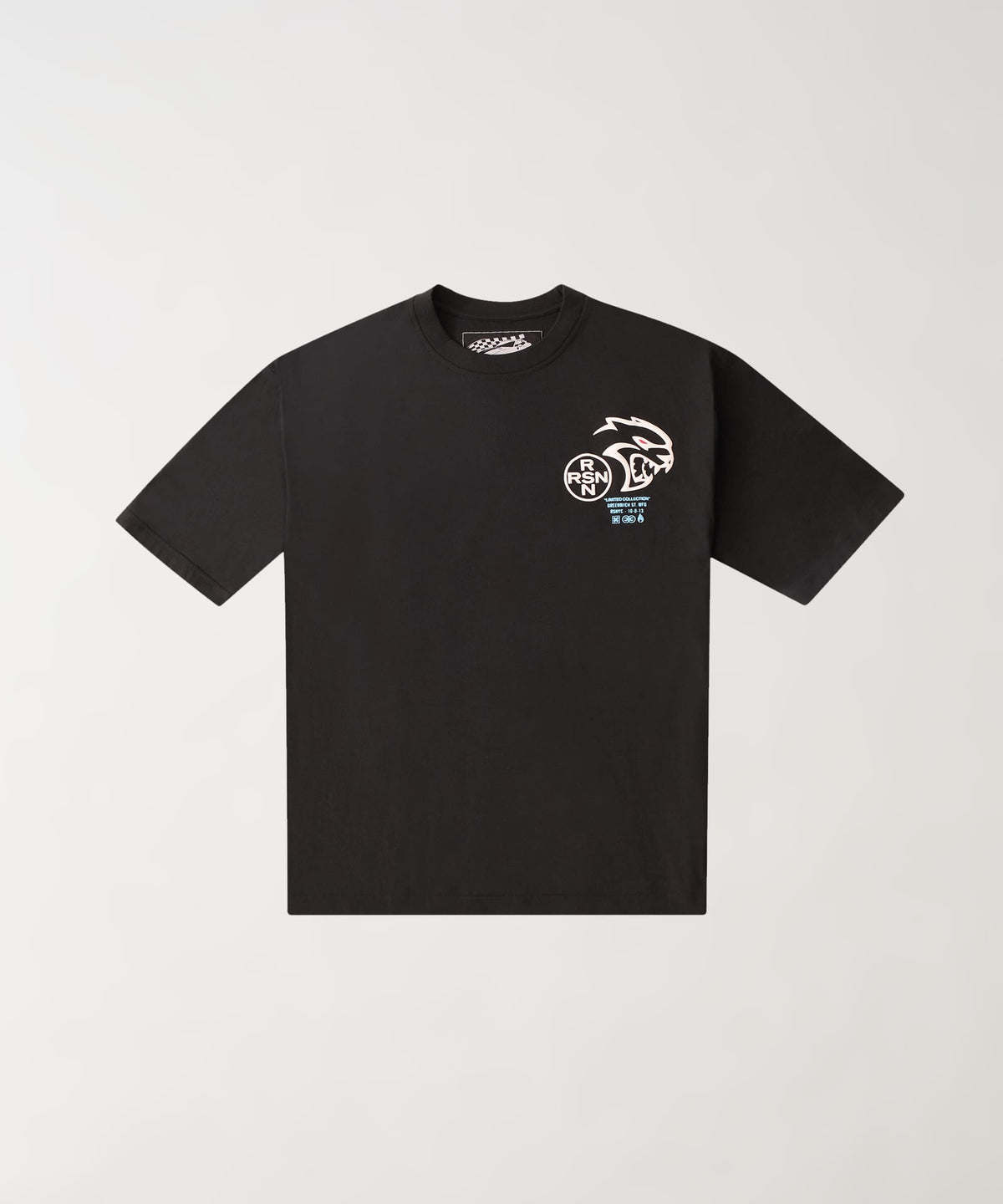 Plus Size Dodge Hellcate Short Sleeve Tee - Black | Reason Clothing Special Offer